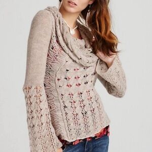 Free People Snuggle Bear Sweater